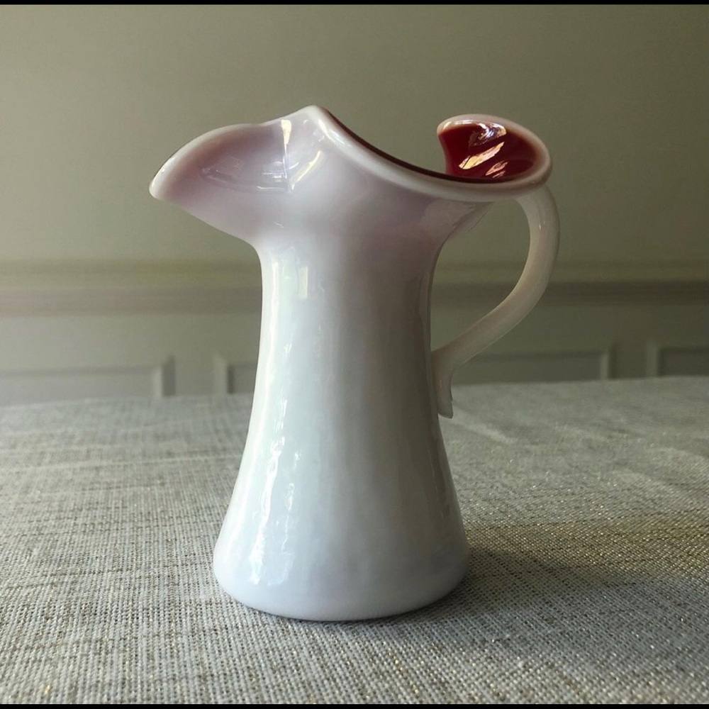 Groovy small pitcher